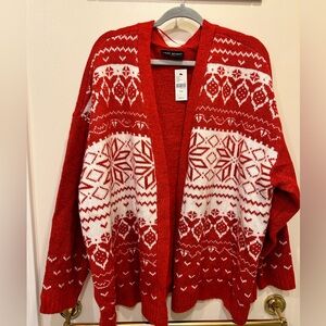 NWT Lane Bryant Holiday Cardigan Sweater - 26/28